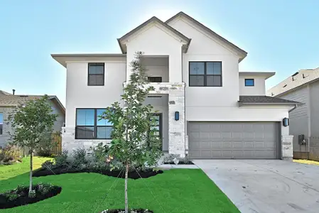 New construction Single-Family house 135 Pinyon Pine Dr, Bastrop, TX 78602 plan The Alden IX - image