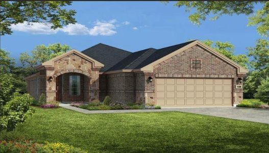 New construction Single-Family house 3200 Bartoli Gardens, Round Rock, TX 78665 - photo 0