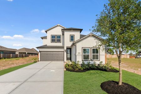 New construction Single-Family house 7427 Birch Thistle Ln, Katy, TX 77493 plan Andrews - image