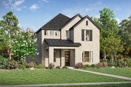 New construction Single-Family house 11695 Pinto St, Frisco, TX 75035 plan Duets D419 - image
