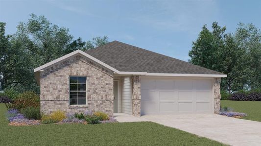 New construction Single-Family house 2924 Bandolier Pass, Leander, TX 78641 The Gaven- photo 0