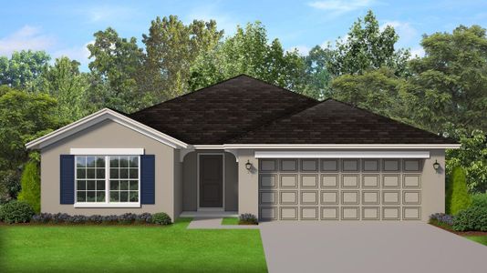 New construction Single-Family house 12508 Langley Dr, Unit Lot 88, Spring Hill, FL 34609 plan 2000 - image