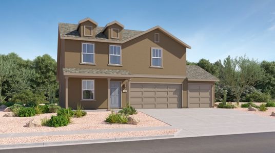 New construction Single-Family house 8870 E Moontear Wy, Vail, AZ 85641 plan Littleton - image