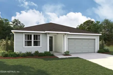New construction Single-Family house 2822 Southern Fern Ct, Green Cove Springs, FL 32043 plan Arcadia - image