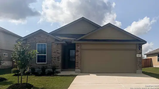 New construction Single-Family house 627 Sumpter Banks, Cibolo, TX 78108 plan The Brown - image