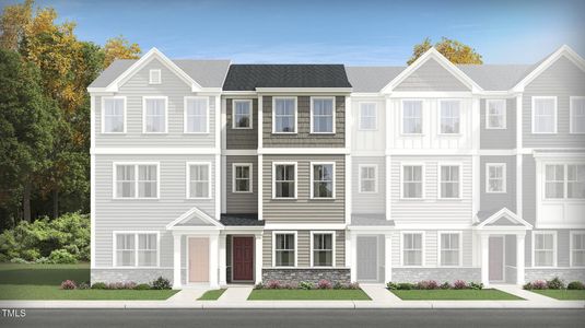 New construction Townhouse house 336 Carolina Springs Blvd, Apex, NC 27539 null- photo 0