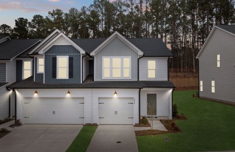New construction Townhouse house 3108 Pelican Ln, Durham, NC 27703 plan Hemingway - image