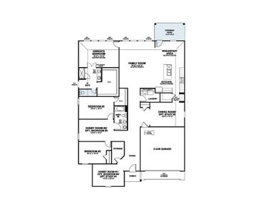 New construction Single-Family house 19912 Schatz Wy, Manor, TX 78653 plan Fairfield - Smart Series - image