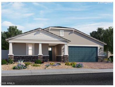 New construction Single-Family house 15963 W El Cortez Pl, Surprise, AZ 85387 plan Bailey - image
