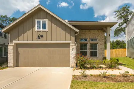 New construction Single-Family house 214 Prairie Rose Ct, Willis, TX 77318 plan Tanlay - image