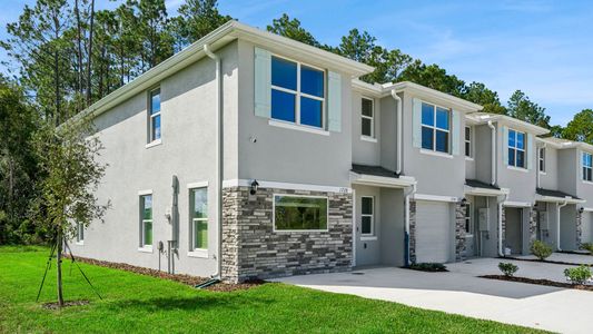 New construction Single-Family house 1672 Sugarwood Lp, Deland, FL 32724 plan Pearson - Adeline - End Unit - image