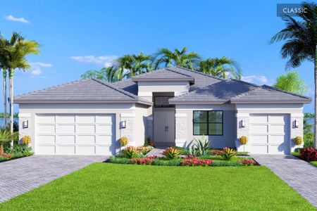 New construction Single-Family house 12320 Sw Calm Pointe Ct, Port St. Lucie, FL 34987 plan Bellagio II - image