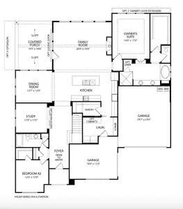 New construction Single-Family house 103 Shoveler Duck Wy, Magnolia, TX 77354 plan Brookdale II - image