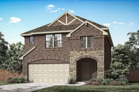 New construction Single-Family house 921 Apeldoorn Trl, Little Elm, TX 75068 plan 921 - image