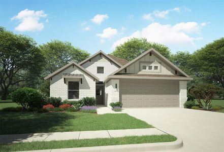 New construction Single-Family house 1026 Pebble Wend Dr, Lavon, TX 75166 Diamond | Elevon- photo 0 0