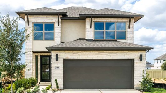 New construction Single-Family house 304 Covered Bridge Trl, Liberty Hill, TX 78642 plan 2384W - image