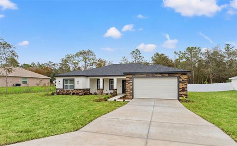 New construction Single-Family house 11374 Paramount Ave, Weeki Wachee, FL 34614 - image