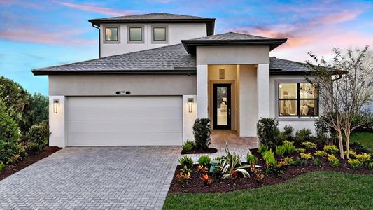 New construction Single-Family house 5035 Shade Forest Dr, Parrish, FL 34219 plan Morgan - image