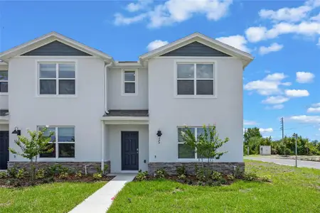 New construction Townhouse house 380 Preston Cove Drive, Saint Cloud, FL 34771 The Stratford- photo 0