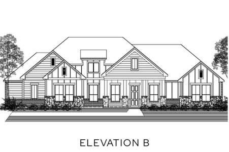 New construction Single-Family house Waxahachie, TX 76065 plan The Meadowbrook - image