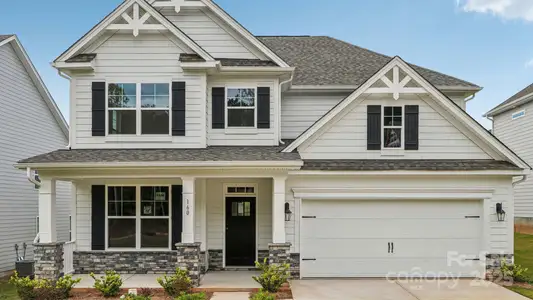New construction Single-Family house 160 Asmodean Ln, Troutman, NC 28166 plan Windsor - image