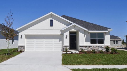 New construction Single-Family house 9415 Bella Mar Trl, Parrish, FL 34219 plan Aria - image