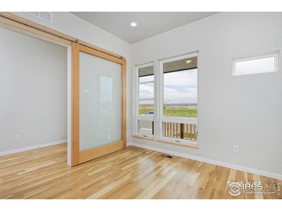 Barn Door at Study/Bedroom #2