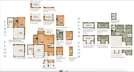 New construction Single-Family house 20 W Amber Oak Dr, Selma, NC 27576 plan The Whitley - image 3