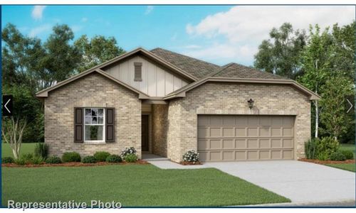 New construction Single-Family house 8233 Pitchfork Drive, Fort Worth, TX 76179 Luna- photo 0