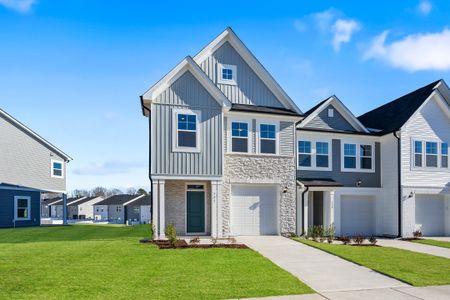 New construction Townhouse house 522 Eversden Dr, Zebulon, NC 27597 Kenley- photo 3 3