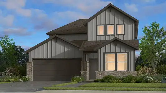 New construction Single-Family house 14917 Hierba Mora Dr, Fort Worth, TX 76052 plan Orchid - image