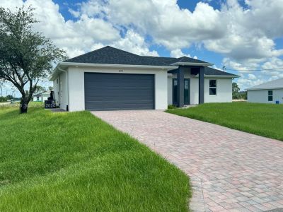 New construction Single-Family house 2044 Crawford Ave N, Lehigh Acres, FL 33971 - image
