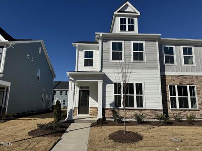 New construction Townhouse house 2333 Whitewing Lane, Wendell, NC 27591 Morgan- photo 0