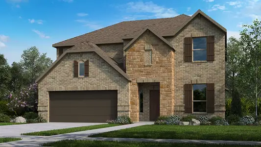 New construction Single-Family house 216 Silvermist Dr, Melissa, TX 75454 Terracotta- photo 0