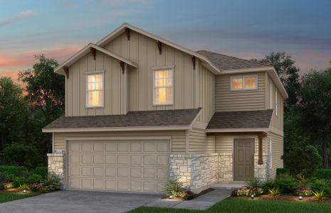 New construction Single-Family house 723 Papaya Drive, Buda, TX 78610 Springfield- photo 0