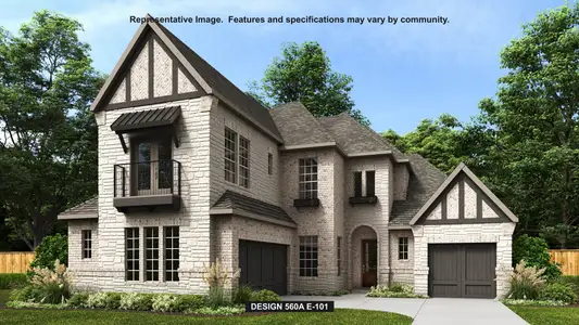 New construction Single-Family house 2313 Sorrelwood Ct, Celina, TX 75009 plan 560A - image