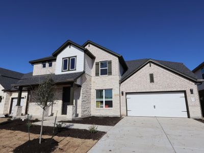 New construction Single-Family house 3633 Helena Wy, Leander, TX 78641 plan Caspano - Classic Series - image