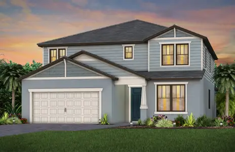 New construction Single-Family house 16411 Sapphire Point Dr, Lakewood Ranch, FL 34211 plan Yorkshire - image