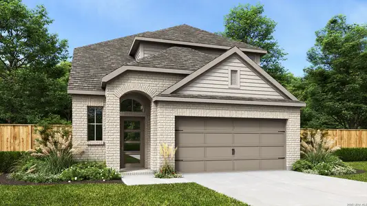 New construction Single-Family house 735 Grand Legacy, New Braunfels, TX 78130 plan 1918W - image