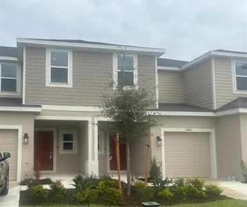 New construction Townhouse house 34259 Polacca Lane, Wesley Chapel, FL 33543 - photo 0