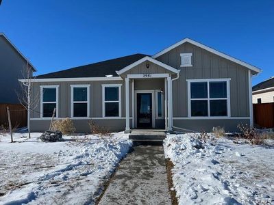 New construction Single-Family house 2981 Pershing St, Strasburg, CO 80136 - photo 0