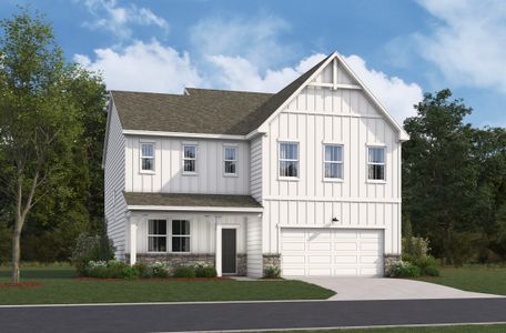 New construction Single-Family house 416 Steels Bridge Rd, Canton, GA 30114 plan Newton II - image
