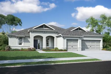 New construction Single-Family house 5108 Jennings Trl, Brooksville, FL 34601 plan Seabrook - image