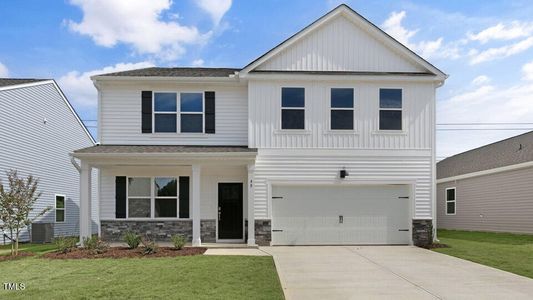 New construction Single-Family house 48 Lone Star Dr, Lillington, NC 27546 plan Hanover - image