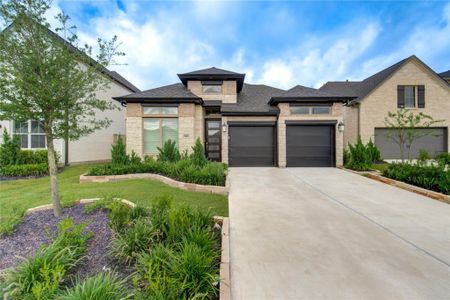 New construction Single-Family house 4410 Lazy Grains Ln, Fulshear, TX 77441 plan Design 2169W - image