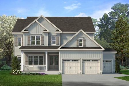 New construction Single-Family house 6532 Burt Road, Fuquay Varina, NC 27526 - photo 0