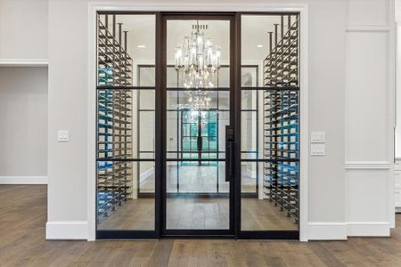 Temperature- Controlled Wine Room