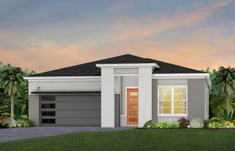 New construction Single-Family house 16449 Lone Oak Cir, Orlando, FL 32832 plan Coral - image
