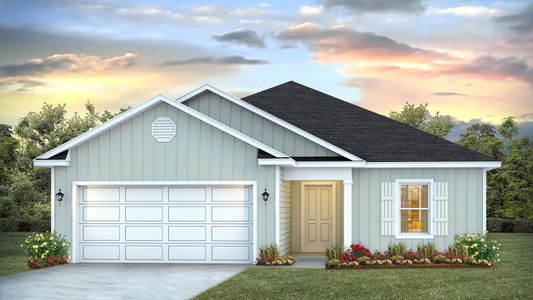 New construction Single-Family house 160 Gray Owl Dr W, Freeport, FL 32439 plan Lismore - image