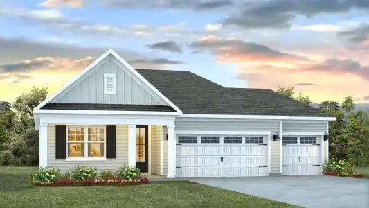 New construction Single-Family house 1707 Travor St, Navassa, NC 28451 plan Claiborne - image